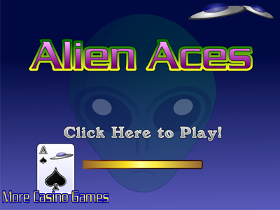 Alien Aces - Alien Themed Online Video Poker Game