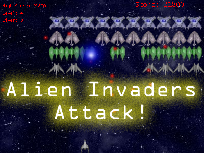 Alien Space Invaders - Space Shooter Game